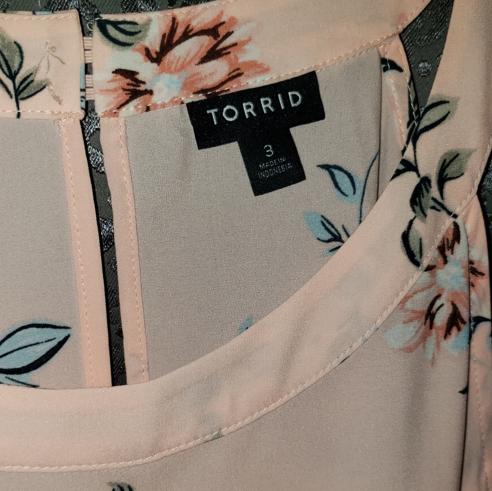 Super soft floral blouse